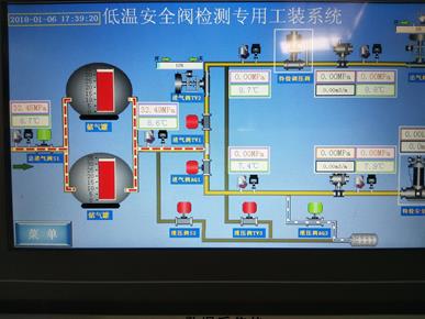 低溫安全閥、調(diào)壓閥壓力檢測專用工裝圖片4